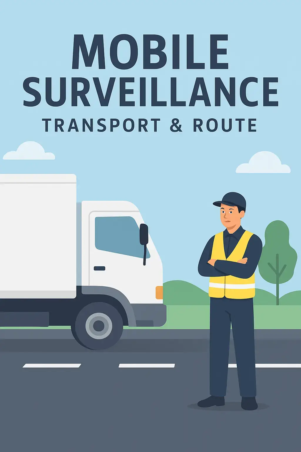Mobiele surveillance transport & route